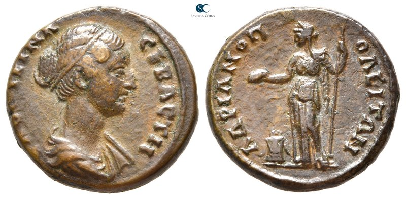 Thrace. Hadrianopolis. Faustina II AD 147-175. 
Bronze Æ

22 mm., 6,47 g.

...