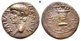 Aiolis. Elaia. Nero AD 54-68. Bronze Æ