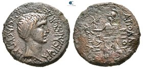 Aiolis. Temnos. Augustus 27 BC-AD 14. Bronze Æ