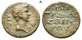 Ionia. Erythrai. Augustus 27 BC-AD 14. Bronze Æ