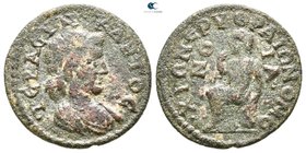 Ionia. Homonoia issue between Chios and Erythrai. Pseudo-autonomous issue circa AD 250. Bronze Æ