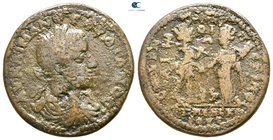 Ionia. Smyrna. Gordian III AD 238-244. Homonoia issue with Perinthos. Bronze Æ