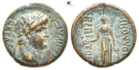 Lydia. Apollonis. Nero AD 54-68. Bronze Æ