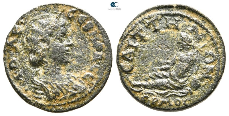 Lydia. Saitta. Otacilia Severa AD 244-249. 
Bronze Æ

21 mm., 5,05 g.



...