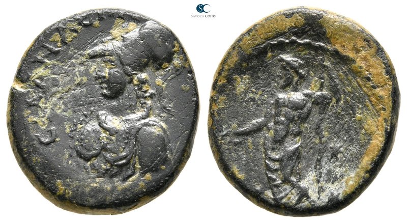 Lydia. Silandos. Pseudo-autonomous issue AD 193-217. 
Bronze Æ

20 mm., 5,59 ...