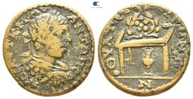Lydia. Thyateira. Elagabalus AD 218-222. Bronze Æ