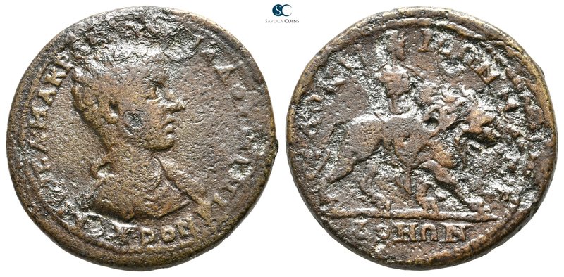 Phrygia. Dokimeion. Diadumenianus AD 218-218. 
Bronze Æ

28 mm., 12,36 g.

...