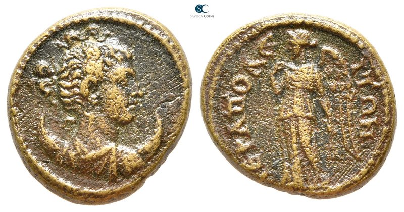 Phrygia. Hierapolis. Pseudo-autonomous issue AD 98-217. 
Bronze Æ

19 mm., 4,...
