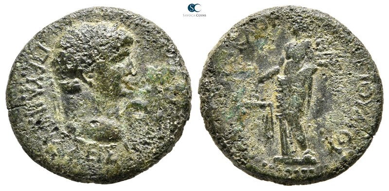 Phrygia. Prymnessos. Nero AD 54-68. 
Bronze Æ

20 mm., 5,28 g.



fine