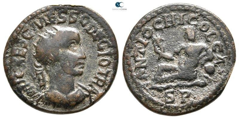 Pisidia. Antioch. Trajan Decius AD 249-251. 
Bronze Æ

25 mm., 7,80 g.


...