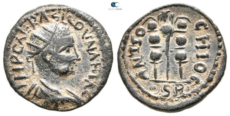 Pisidia. Antioch. Volusianus AD 251-253. 
Bronze Æ

20 mm., 4,61 g.



ve...