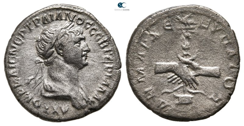 Cappadocia. Caesarea. Trajan AD 98-117. 
Drachm AR

19 mm., 2,73 g.



ve...