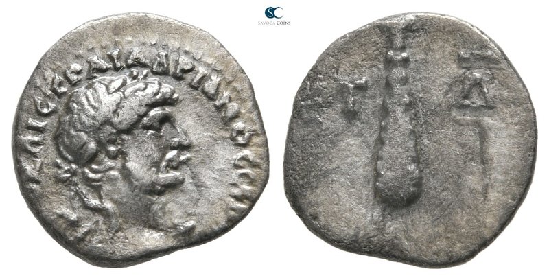 Cappadocia. Caesarea. Hadrian AD 117-138. 
Hemidrachm AR

13 mm., 1,44 g.

...