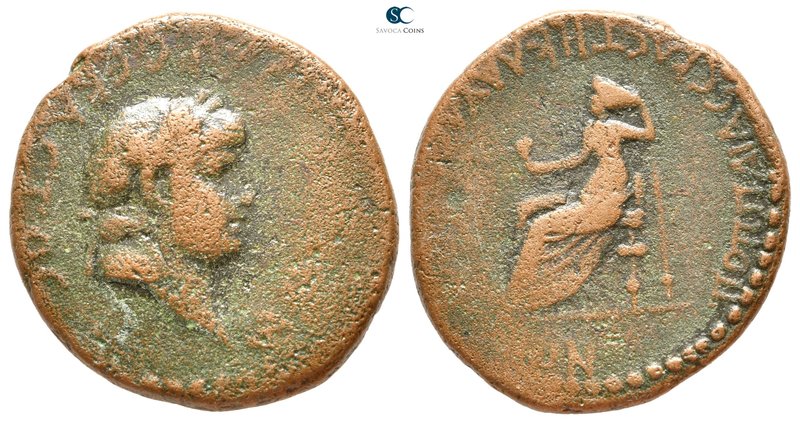 Lykaonia. Iconion. Nero AD 54-68. 
Bronze Æ

28 mm., 10,33 g.



fine