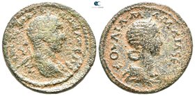 Cilicia. Mallos. Severus Alexander, with Julia Mamaea AD 222-235. Bronze Æ