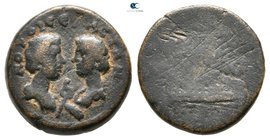 Cilicia. Tarsos. Commodus and Annius Verus, as Caesers AD 1500-1507. Bronze Æ