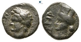 Decapolis. Canata (or Canatha). Domitian AD 81-96. Bronze Æ