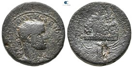Samaria. Neapolis. Volusianus AD 251-253. Bronze Æ