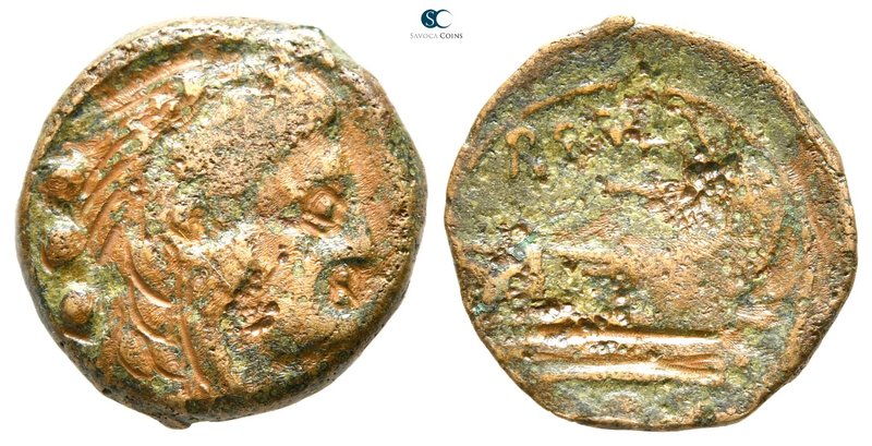 Anonymous circa 91 BC. Rome
Quadrans Æ

18 mm., 3,38 g.



nearly very fi...