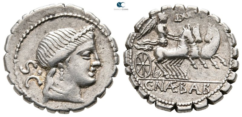 C. Naevius Balbus 79 BC. Rome
Serrate Denarius AR

20 mm., 3,90 g.



ver...