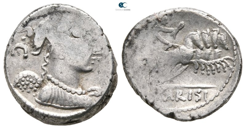 T. Carisius 46 BC. Rome
Denarius AR

17 mm., 4,01 g.



nearly very fine