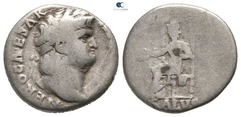 Nero AD 54-68. Rome
Denarius AR

17 mm., 2,94 g.



nearly very fine
