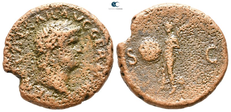Nero AD 54-68. Rome
As Æ

28 mm., 11,11 g.



fine
