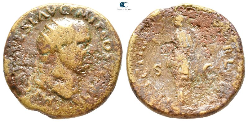 Vespasian AD 69-79. Rome
Dupondius Æ

27 mm., 9,90 g.



fine