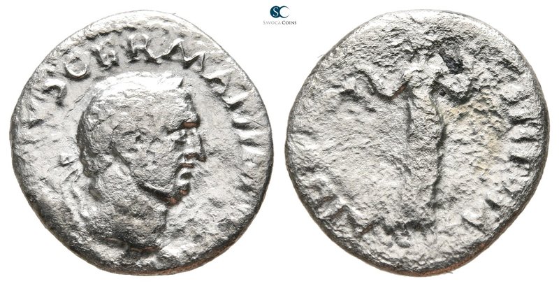 Vitellius AD 69-69. Rome
Denarius AR

19 mm., 2,42 g.



fine