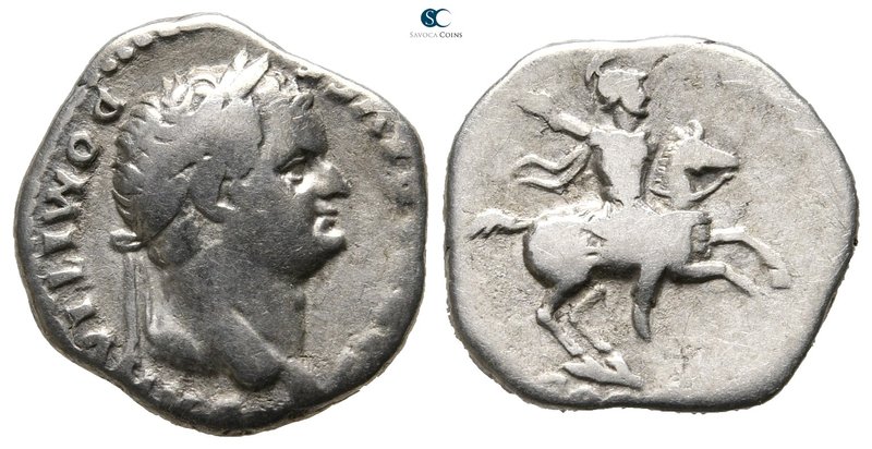 Domitian AD 81-96. Rome
Denarius AR

18 mm., 3,20 g.



very fine