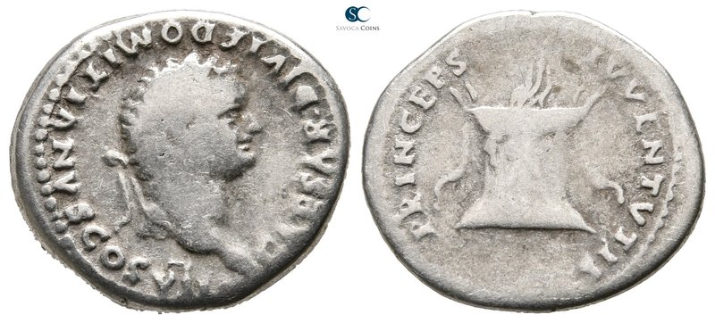 Domitian AD 81-96. Rome
Denarius AR

20 mm., 3,13 g.



very fine