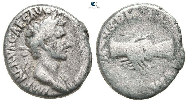 Nerva AD 96-98. Rome
Denarius AR

17 mm., 3,16 g.



nearly very fine
