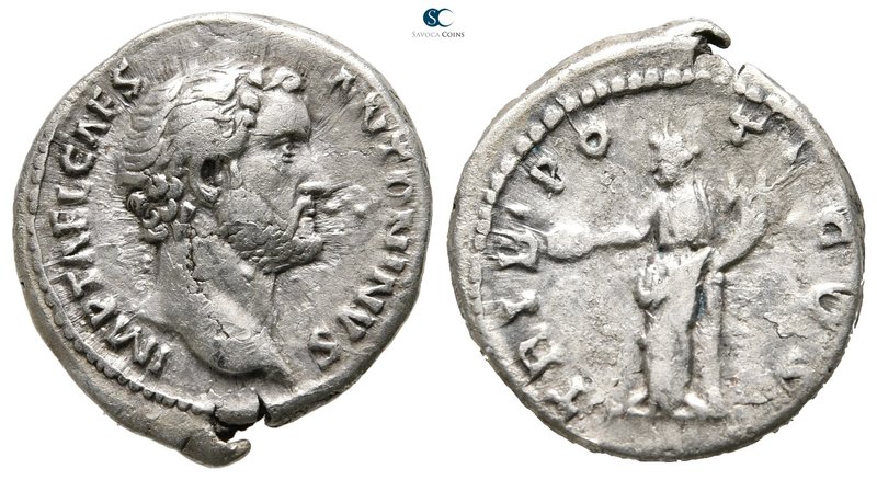 Antoninus Pius AD 138-161. Rome
Denarius AR

19 mm., 3,27 g.



nearly ve...