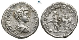 Geta as Caesar AD 197-209. Rome. Denarius AR