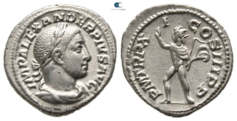 Severus Alexander AD 222-235. Rome
Denarius AR

20 mm., 2,89 g.



good v...