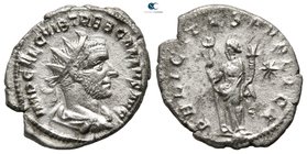 Trebonianus Gallus AD 251-253. Rome. Antoninianus AR