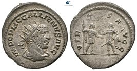 Gallienus AD 253-268. Samosata. Antoninianus Æ silvered