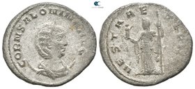 Salonina AD 254-268. Asia minor. Antoninianus Æ silvered