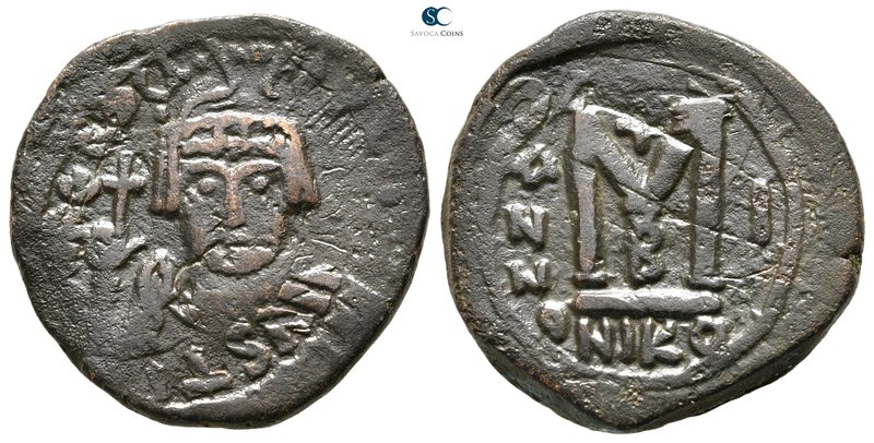 Phocas. AD 602-610. Nikomedia
Follis Æ

27 mm., 12,18 g.



very fine