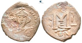 Justinian II. First reign. AD 685-695. Constantinople. Follis Æ