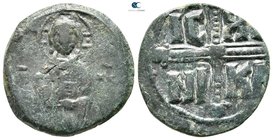 attributet to Michael IV AD 1030-1050. Constantinople. Anonymous follis Æ