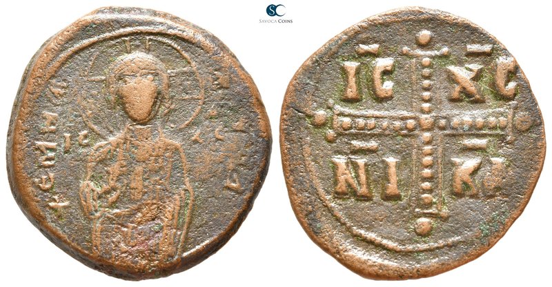 Michael IV AD 1034-1041. Constantinople
Anonymous follis Æ

30 mm., 9,24 g.
...