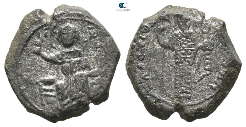 Alexius I Comnenus AD 1081-1118. Constantinople
Tetarteron Æ

17 mm., 3,48 g....