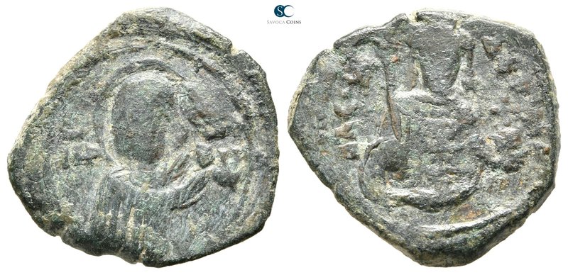 Manuel I Comnenus AD 1143-1180. Constantinople
Tetarteron Æ

20 mm., 3,38 g....