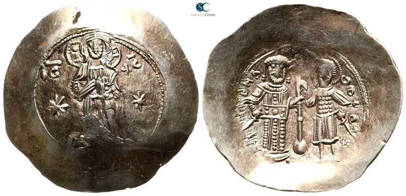 Manuel I Comnenus AD 1143-1180. Constantinople
Aspron Trachy EL

31 mm., 4,18...