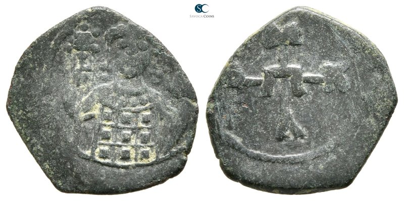 Manuel I Comnenus AD 1143-1180. Thessalonica
Half Tetarteron AE

17 mm., 1,49...