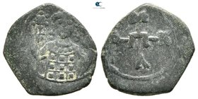 Manuel I Comnenus AD 1143-1180. Thessalonica. Half Tetarteron AE
