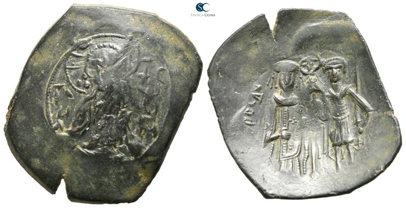 Theodore Comnenus-Ducas AD 1225-1230. Thessalonica
Trachy Æ

29 mm., 4,17 g....