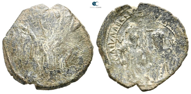 Michael VIII Palaeologus AD 1261-1282. Constantinople
Trachy Æ

24 mm., 3,25 ...