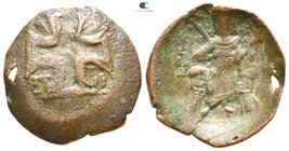 Constantine Tikh Asen AD 1257-1277. Second empire. Trachy AE